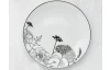 Dezertný tanier Luna Black Flower, 20 cm