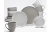 Jedálenský servis (16 dielov) Stockholm, piesková/taupe