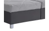 Posteľ Spa 160x200 cm, antracitová látka