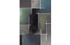 Koberec Sky 80x150 cm, šedo-farebný, geometrický vzor