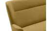 Trojmiestna pohovka Next, žltá látka
