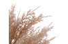 Umelá kvetina Vianočný cyprus 35 cm, medená trblietavá