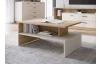 Konferenčný stolík Meolo, dub cremona/béžový kašmír