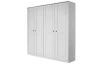Šatníková skriňa Rosenheim, 181 cm, biela
