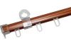Garniža U-track 240 cm, čerešňa