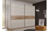 Šatníková skriňa s posuvnými dverami Cadora, dub/šampaň
