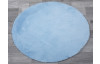 Okrúhly koberec Rabbit 60 cm, svetlo modrý