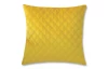 Dekoračný vankúš Christene 45x45 cm, žltý s kosoštvorcami