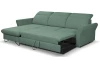 Rohová sedací souprava Star, smrekovo zelená látka