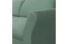 Rohová sedací souprava Star, smrekovo zelená látka