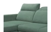 Rohová sedací souprava Star, smrekovo zelená látka