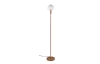 Stojaca lampa Glenn, hnedá