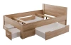 Postel Iwetta 140x200 cm, dub sonoma