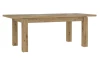 Rozkladací jedálenský stôl Trondheim 160x90 cm, dub artisan