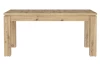 Rozkladací jedálenský stôl Trondheim 160x90 cm, dub artisan