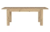 Rozkladací jedálenský stôl Trondheim 160x90 cm, dub artisan
