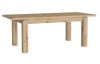 Rozkladací jedálenský stôl Trondheim 160x90 cm, dub artisan