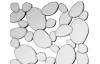Nástenné zrkadlo Bubble 120x55 cm