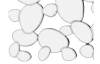 Nástenné zrkadlo Bubble 120x55 cm