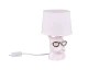 Stolná lampa Dosy, biela
