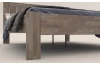 Posteľ Berta 180x200 cm, šedý buk