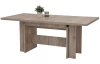 Rozkladací jedálenský stôl (5 šírok) Lia 160x90 cm, pieskový dub