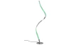 Stojacia lampa Rubin, LED, RGBW, imitácia krištáľov
