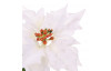 Umelá kvetina Vianočná hviezda 30 cm, biela