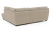 Rohová sedacia súprava Nebolo, béžová látka, pravý roh