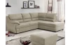 Rohová sedacia súprava Nebolo, béžová látka, pravý roh
