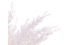 Umelá kvetina Vianočný cyprus 35 cm, biela trblietavá