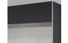 Šatní skříň Penzberg, 226 cm, šedá/beton