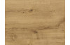 Šatníková skriňa so zrkadlom Click, 91 cm, biela/doskový dub