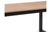 Rozkladací jedálenský stôl Denver 160x90 cm, dub artisan/antracit