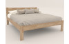 Predĺžená posteľ Mystic 180x220 cm, prírodný buk