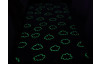 Detský koberec svietiaci v tme Glow 80x150 cm, obláčiky