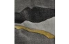Koberec Diamond Deluxe 160x230 cm, šedo-zlaté vlny