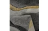 Koberec Diamond Deluxe 160x230 cm, šedo-zlaté vlny