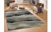 Koberec Diamond Deluxe 160x230 cm, šedo-zlaté vlny