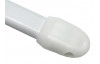 Vitrážna tyčka Easy 80-115 cm, plochá biela