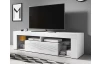 TV stolík Everest 140 cm,biely lesk