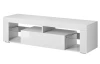 TV stolík Everest 140 cm,biely lesk