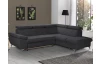 Rohová sedaccia súprava Gisele, antracitová látka, pravý roh