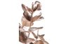 Umelá kvetina Vianočný buxus v trse 32 cm, medená
