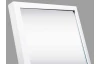 Stojacie zrkadlo Esra 30x150 cm, biele