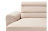 Rohová sedacia súprava Lugo, béžová látka, ľavý roh