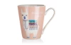 Hrnček Lama 320 ml, ružový