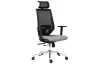 Kancelárske kreslo Edge, šedé / čierne