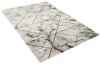 Koberec Craft 120x170 cm, mramorový dizajn, šedo-zlatý