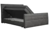 Posteľ boxspring Bonny 180x200 cm, antracitová vintage látka